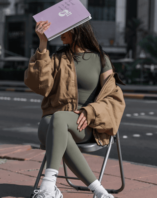 Short Sleeve Set - Olive